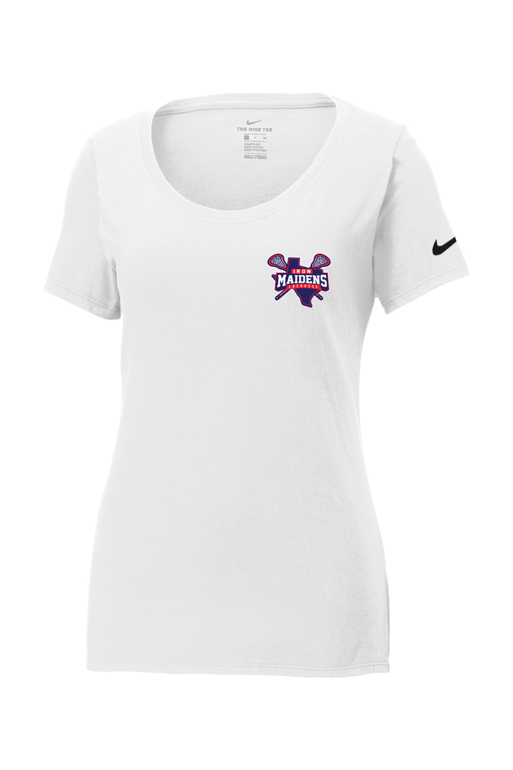 Iron Maidens Lacrosse Nike Core Cotton Scoop Neck Tee