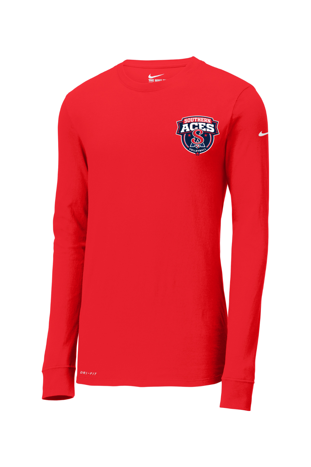 Southern Aces Volleyball Nike Dri-FIT Cotton/Poly Long Sleeve Tee