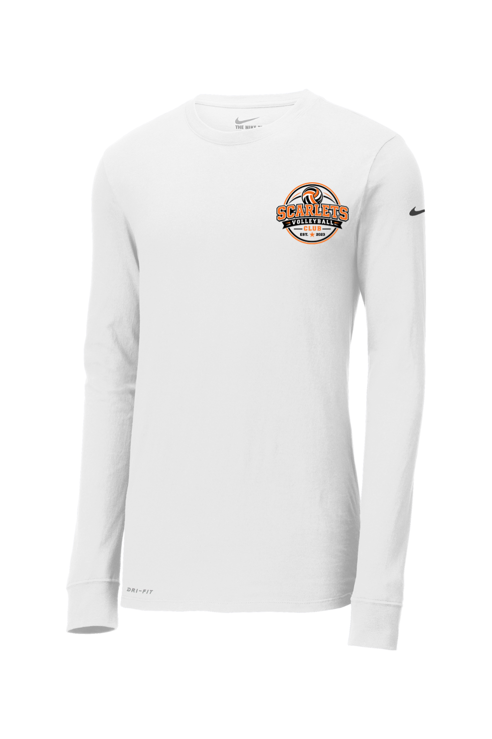 Scarlets Volleyball Nike Dri-FIT Cotton/Poly Long Sleeve Tee