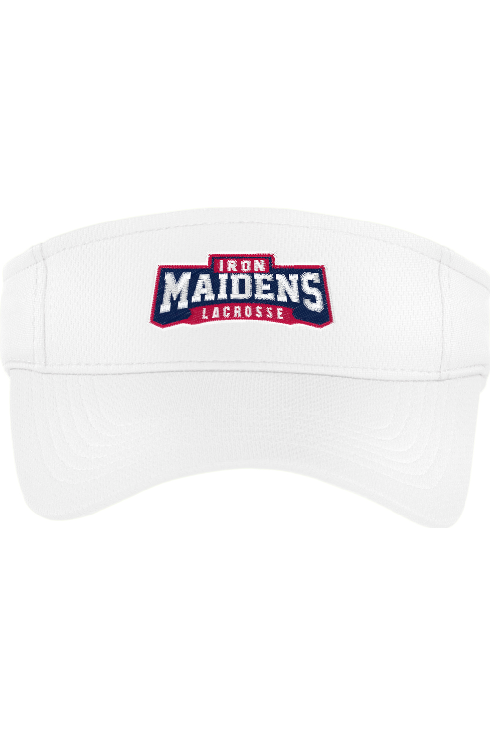 Iron Maidens Lacrosse Embroidered Visor