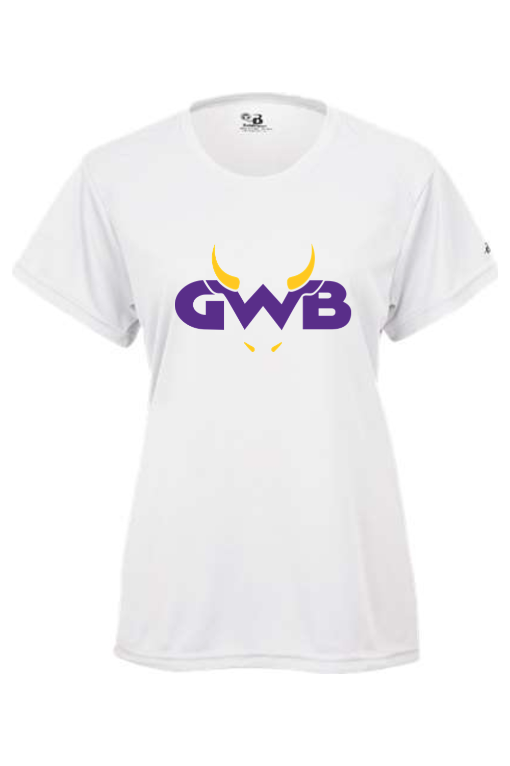 Great White Buffalo Youth Girl's Athletic T-Shirt