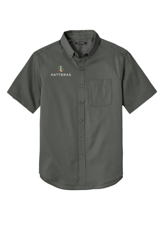Hatteras Short Sleeve SuperPro React Twill Shirt - Bulk
