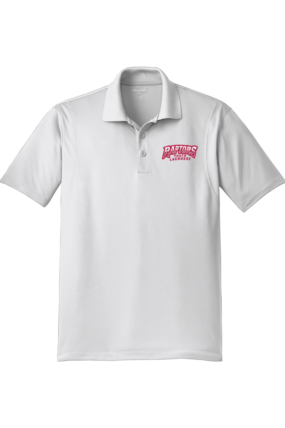 Raptors Lacrosse Adult Embroidered Athletic Polo