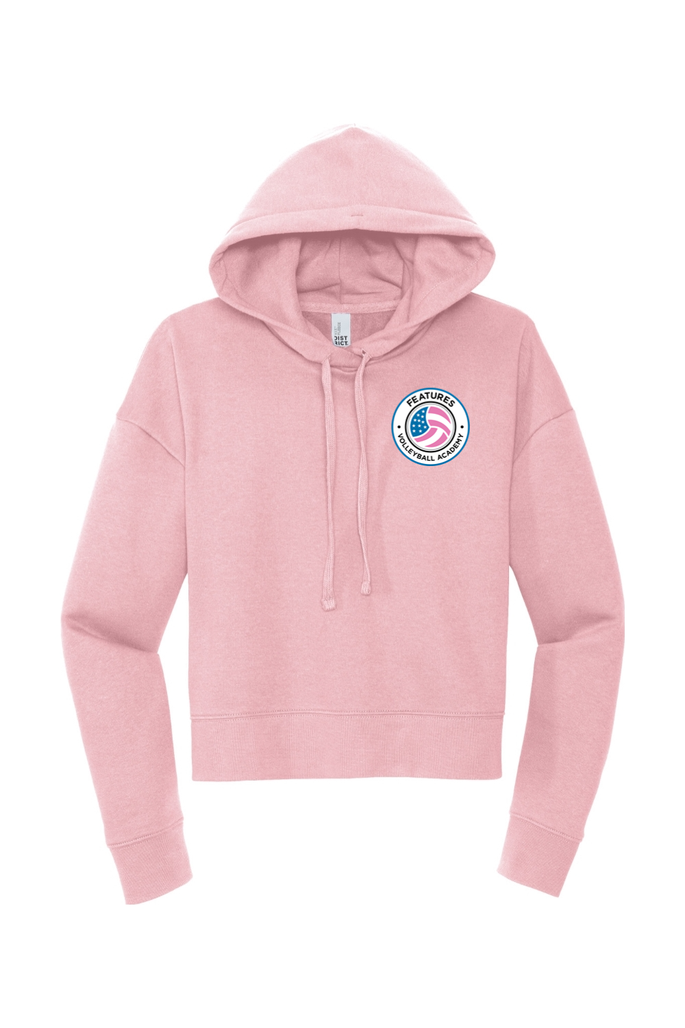 Features Volleyball Adult Women's Fleece Hoodie