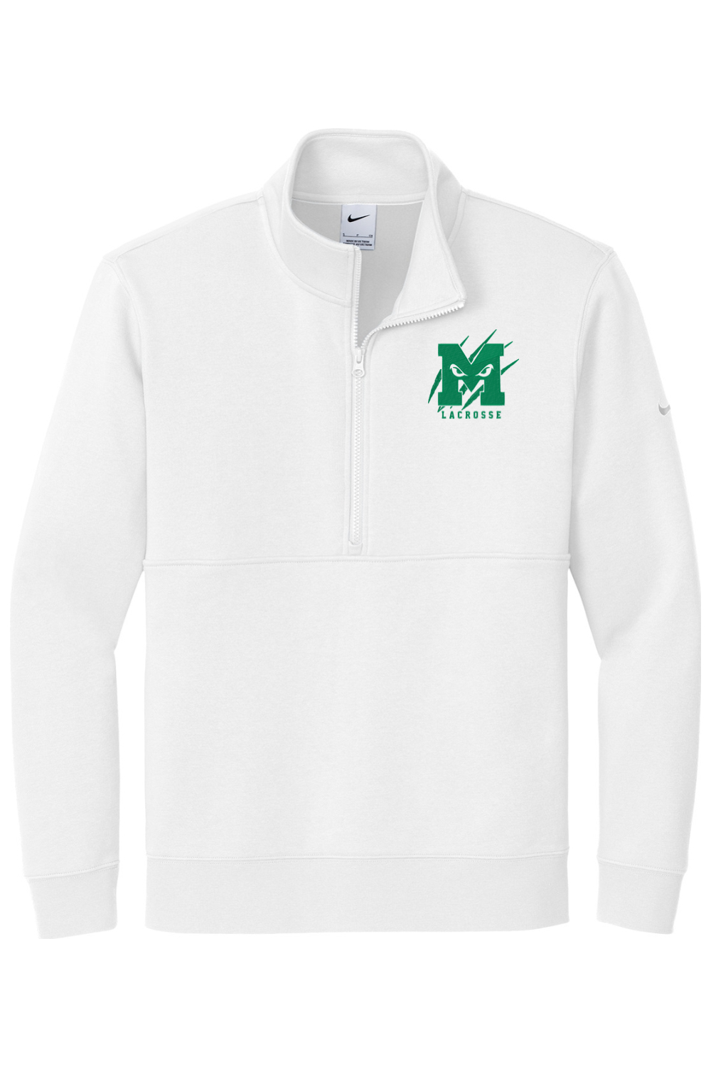 Monsters LC Embroidered Nike Club Fleece Sleeve Swoosh 1/2-Zip