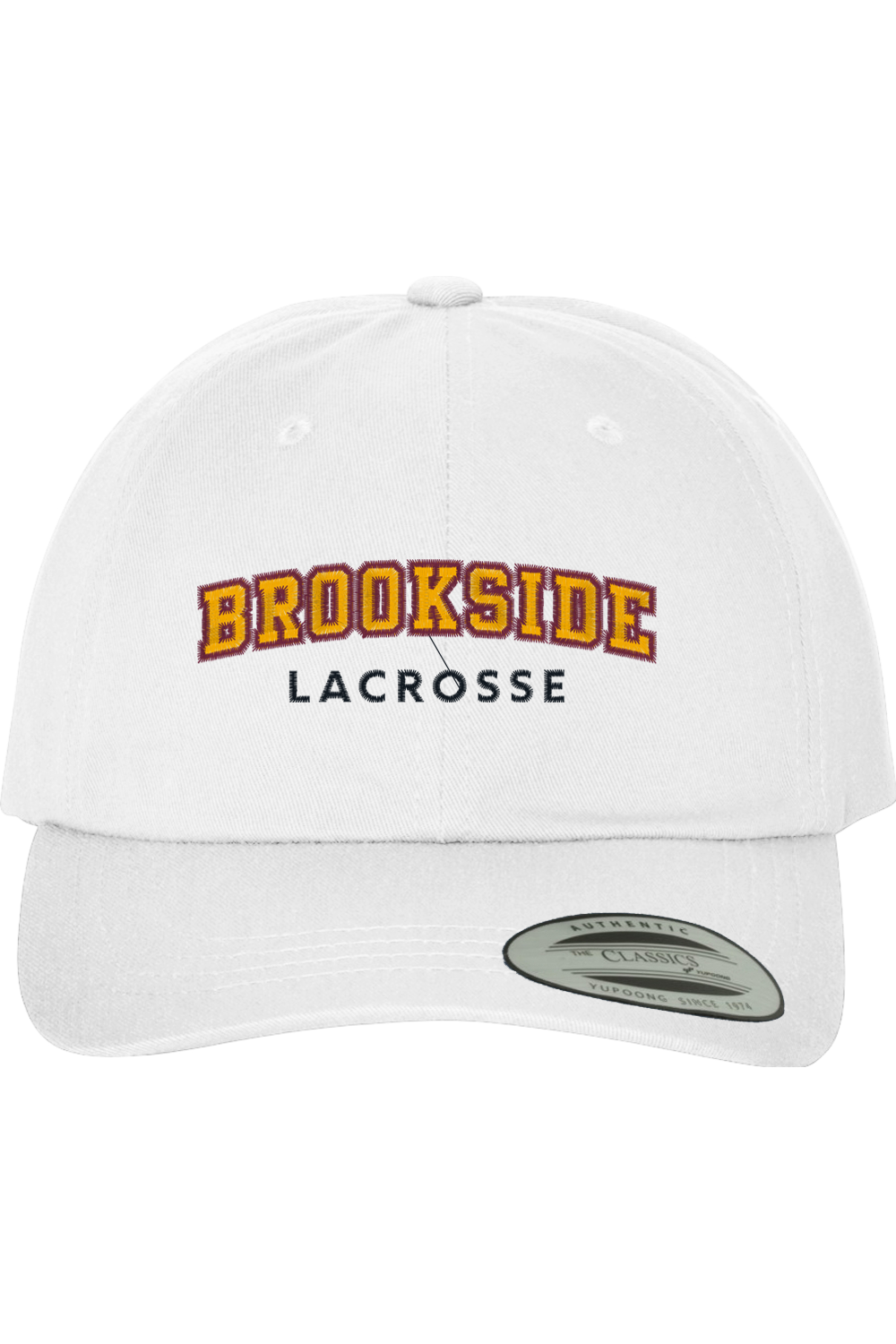 Brookside Lacrosse Embroidered Dad Hat