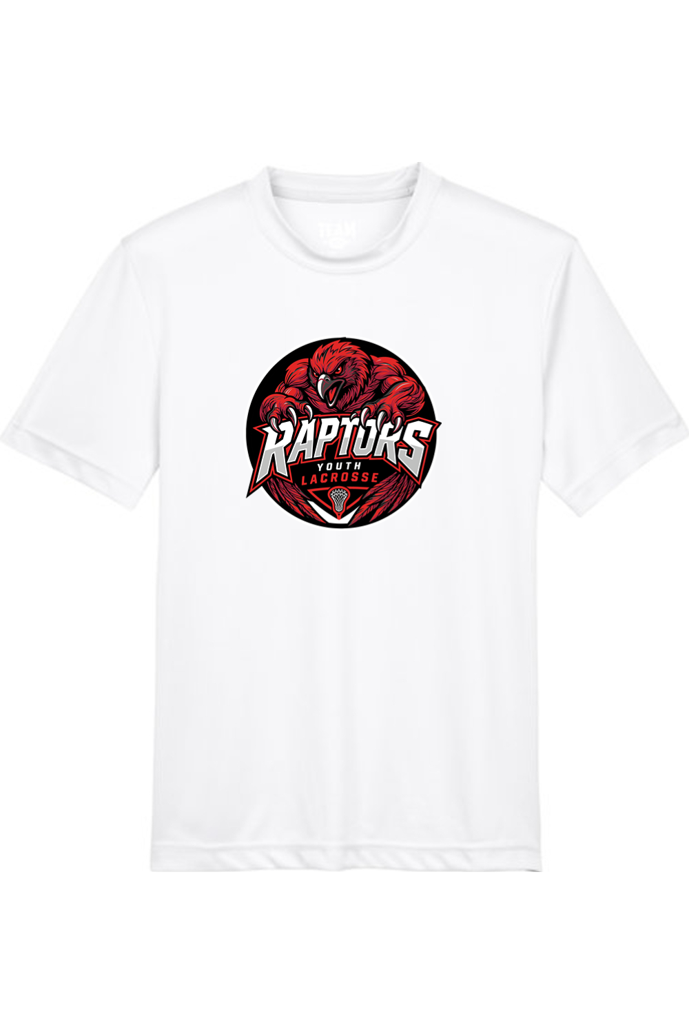 Raptors Lacrosse Youth Athletic T-Shirt