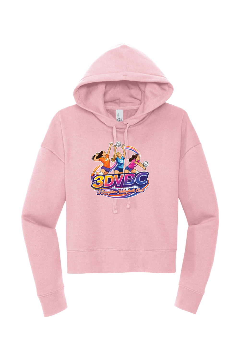 3DVBC Volleyball Adult Women's Fleece Hoodie