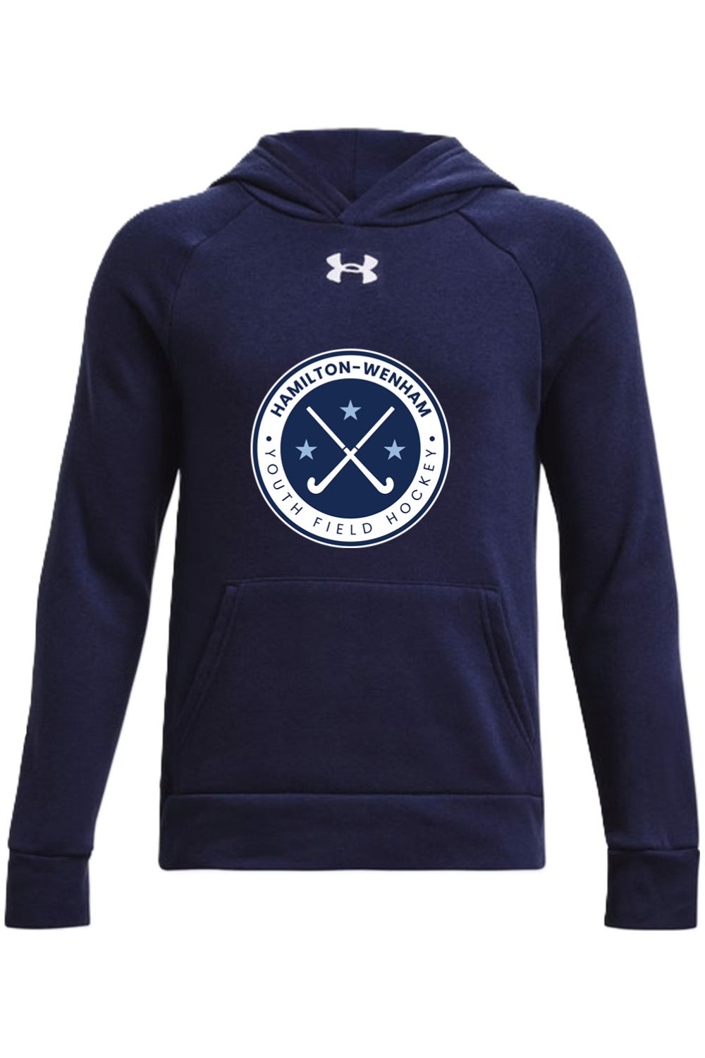 Hamilton-Wenham Generals Under Armour Youth Rival Fleece Hooded Sweatshirt