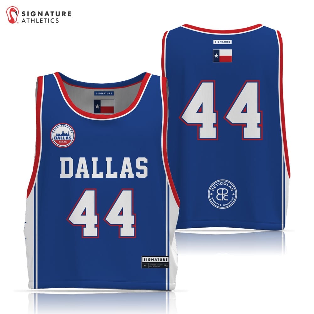 Dallas Lacrosse Club Men's Player Reversible Pinnie Signature Lacrosse