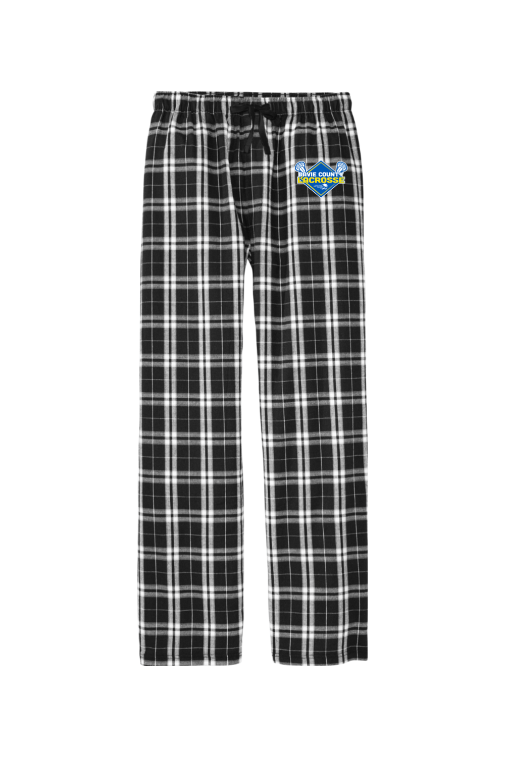 Davie County LC Adult Men's Flannel Plaid Pants Signature Lacrosse