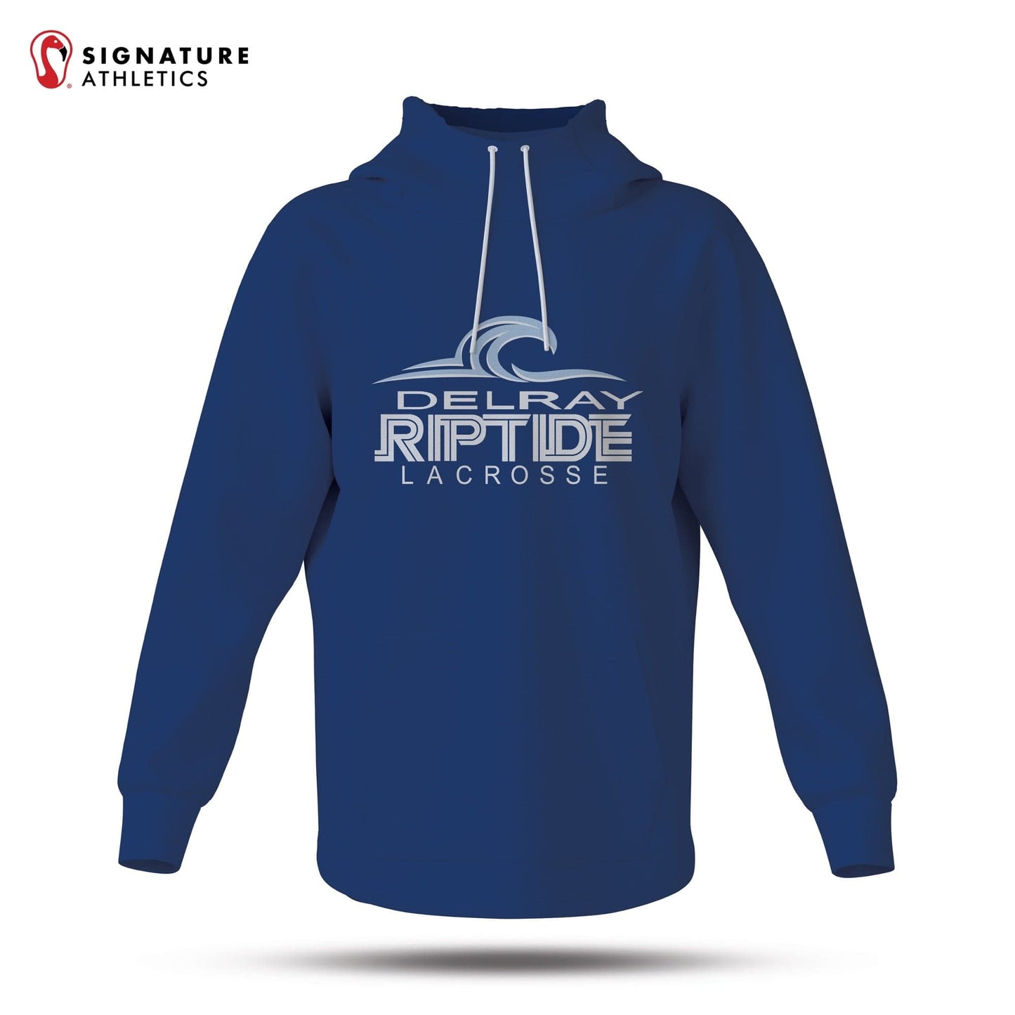 Delray Riptide Women's Dye Sub Scuba Hoodie: Delray Riptide Signature Lacrosse