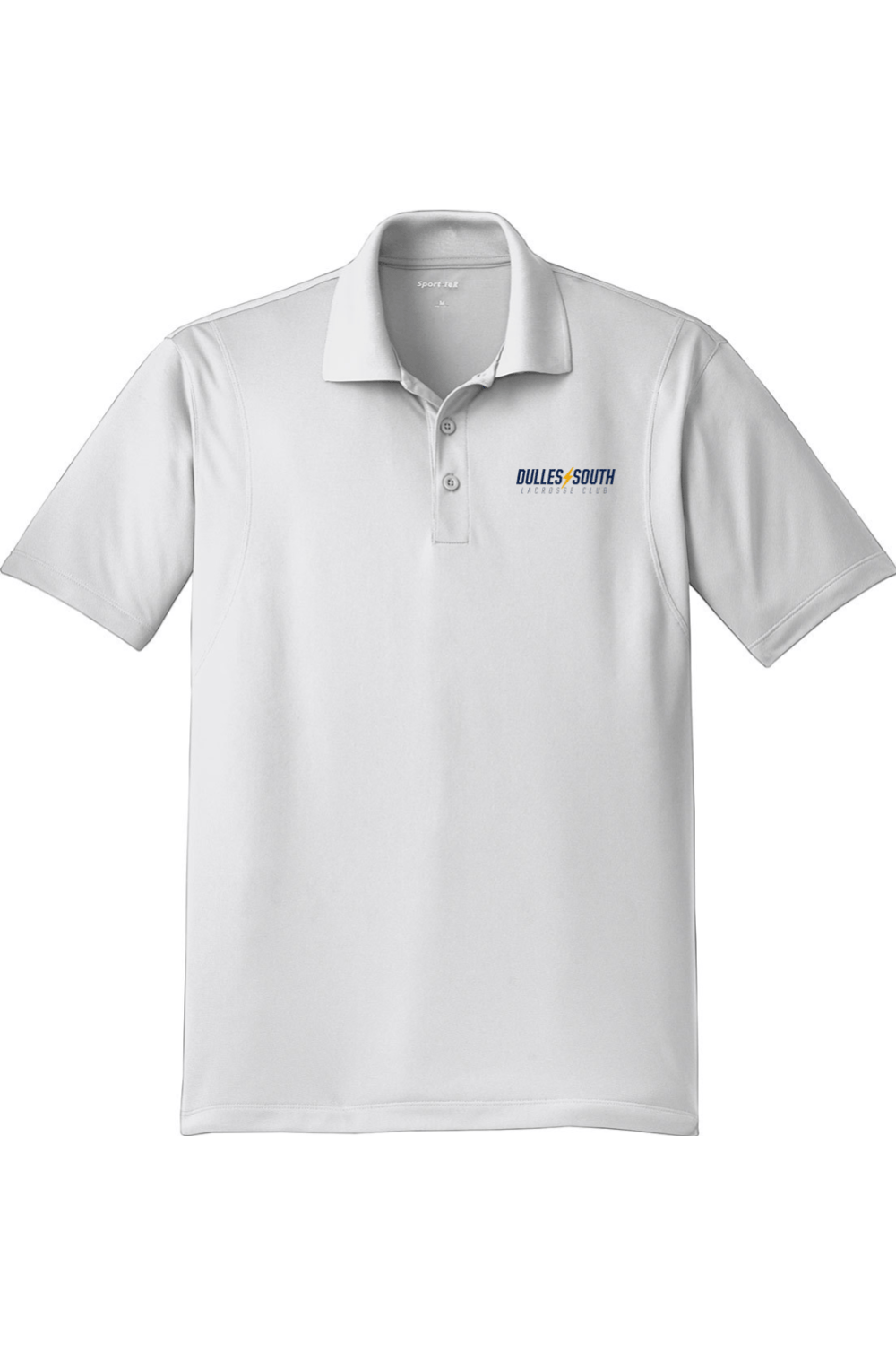 Dulles South LC Adult Embroidered Athletic Polo Signature Lacrosse