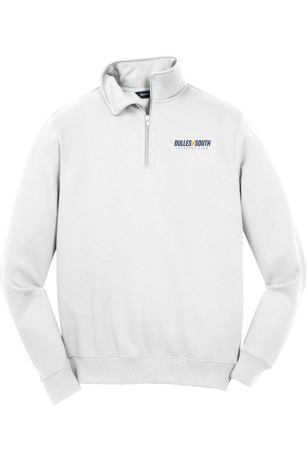 Dulles South LC Adult Embroidered Quarter-Zip Pullover Signature Lacrosse