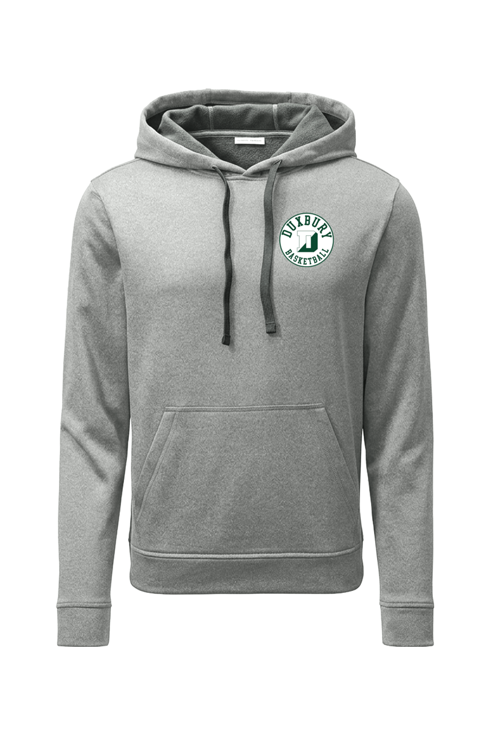 Duxbury Basketball Sport-Tek PosiCharge Sport-Wick Heather Fleece Hooded Pullover (Coach) Signature Lacrosse