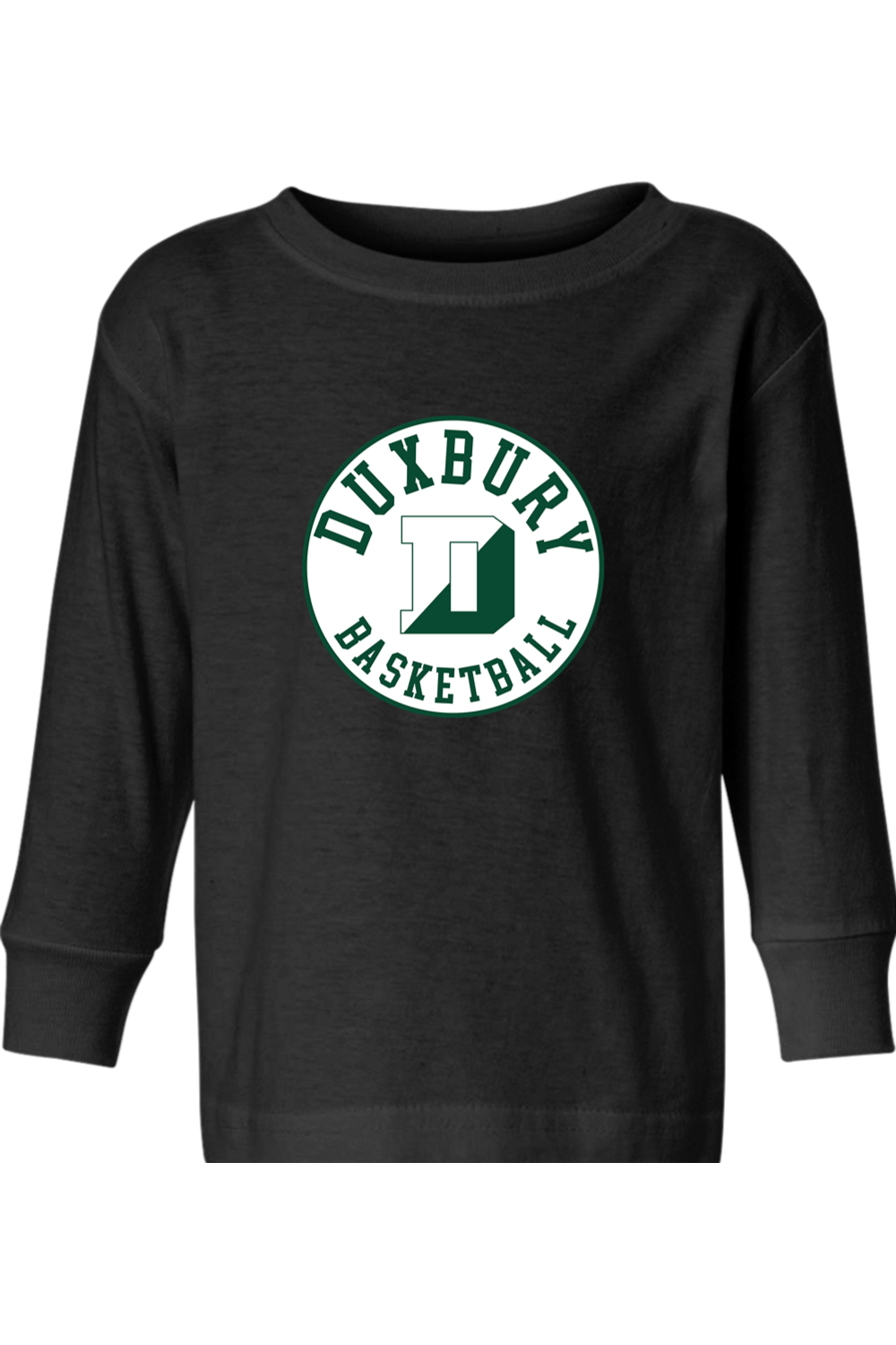 Duxbury Youth Basketball Toddler Long Sleeve T-Shirt Signature Lacrosse