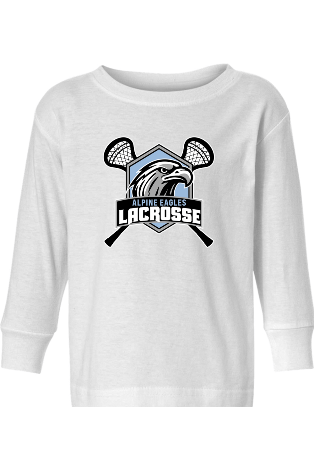 Eagles Lacrosse Toddler Long Sleeve T-Shirt Signature Lacrosse