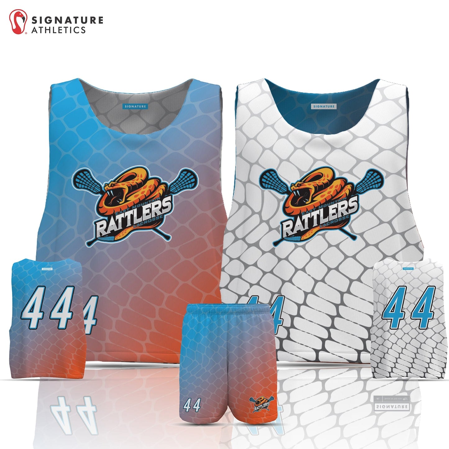 East Mountain Rattlers Men's 2 Piece Player Package: U8 Signature Lacrosse