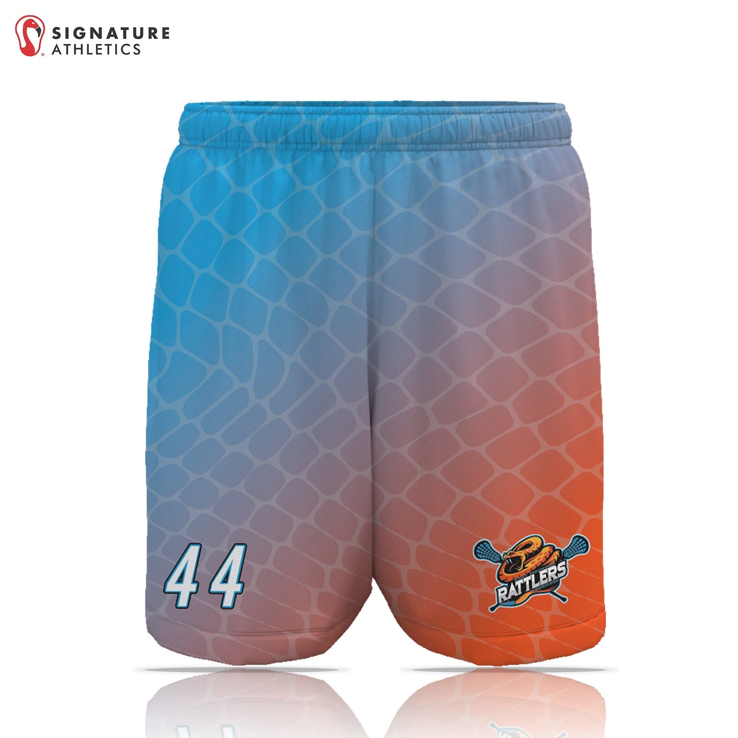East Mountain Rattlers Men's Player Game Shorts: U14 Signature Lacrosse