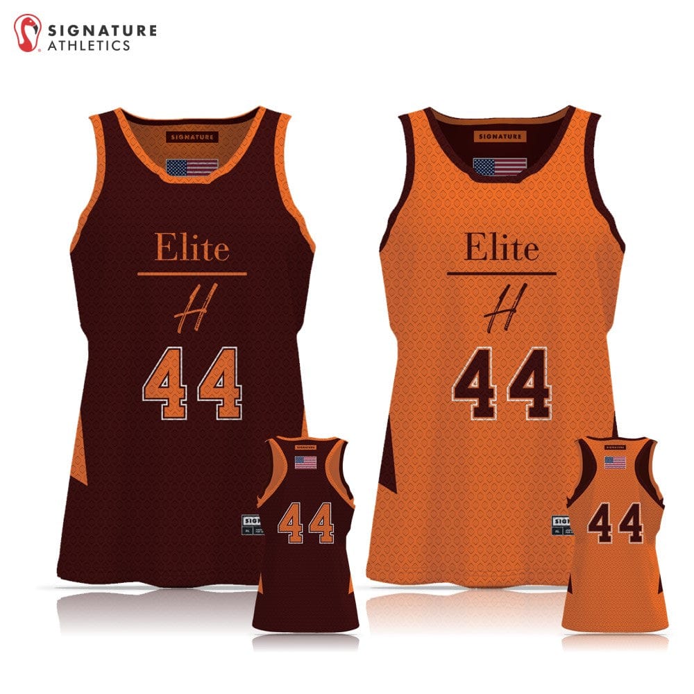 Elite H Field Hockey Women's Basic Tournament Pinnie: Elite H FH Signature Lacrosse