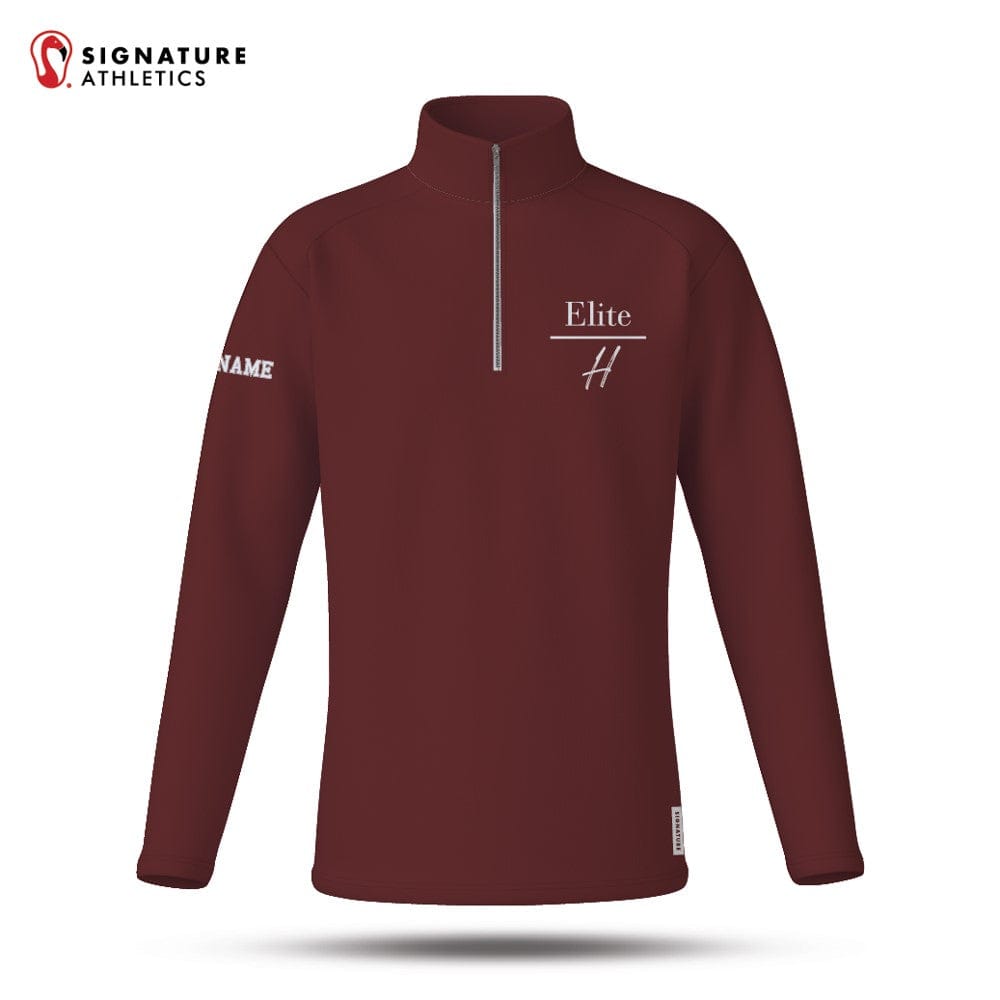 Elite H Field Hockey Women's Player Quarter Zip: Elite H FH Signature Lacrosse