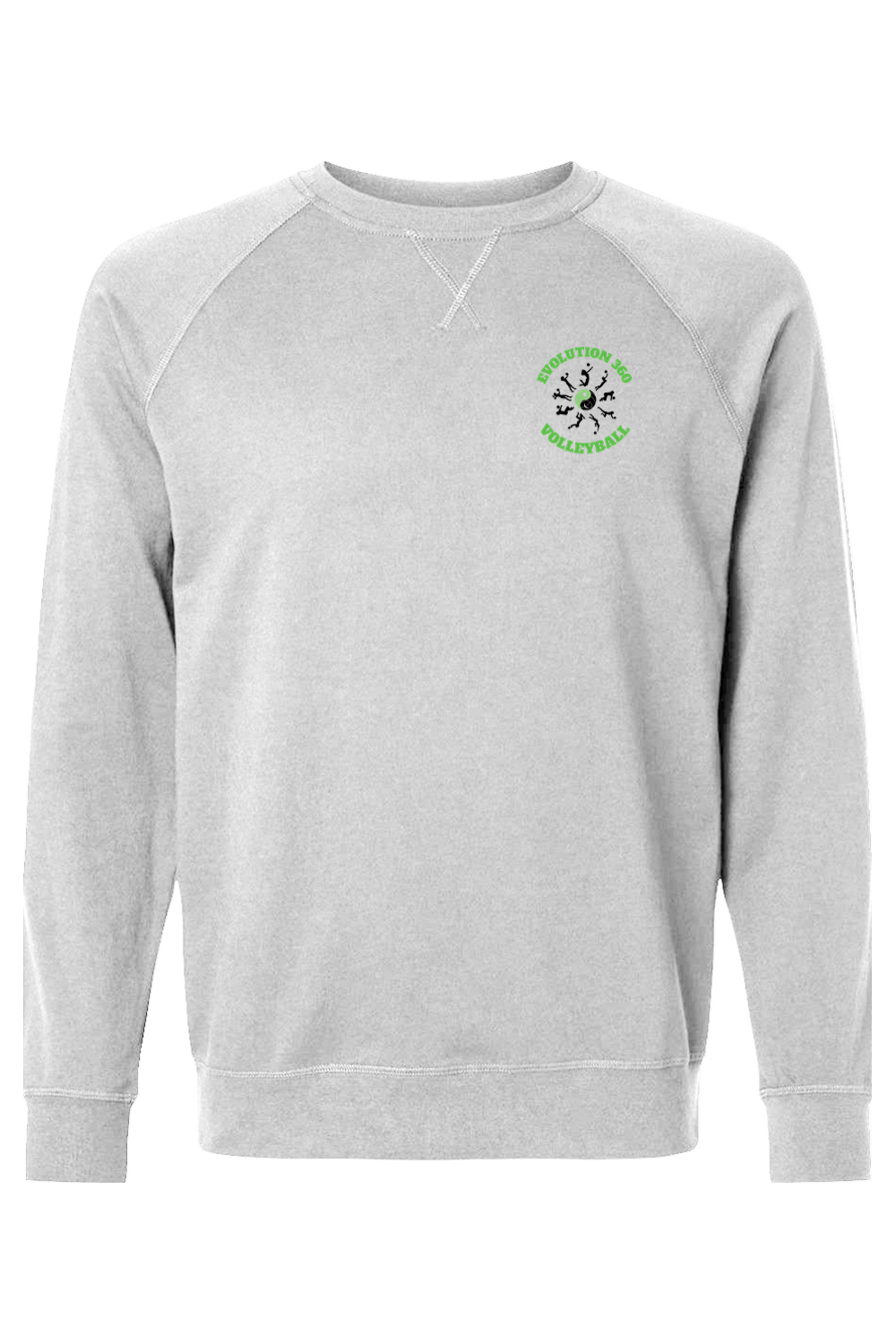 Evolution 360 Volleyball Adult Heavyweight Raglan Long Sleeve Signature Lacrosse