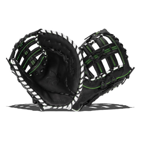 Marucci Krewe 12.50" Youth Baseball First Base Mitt: MFG3KR37S1-BK/NG