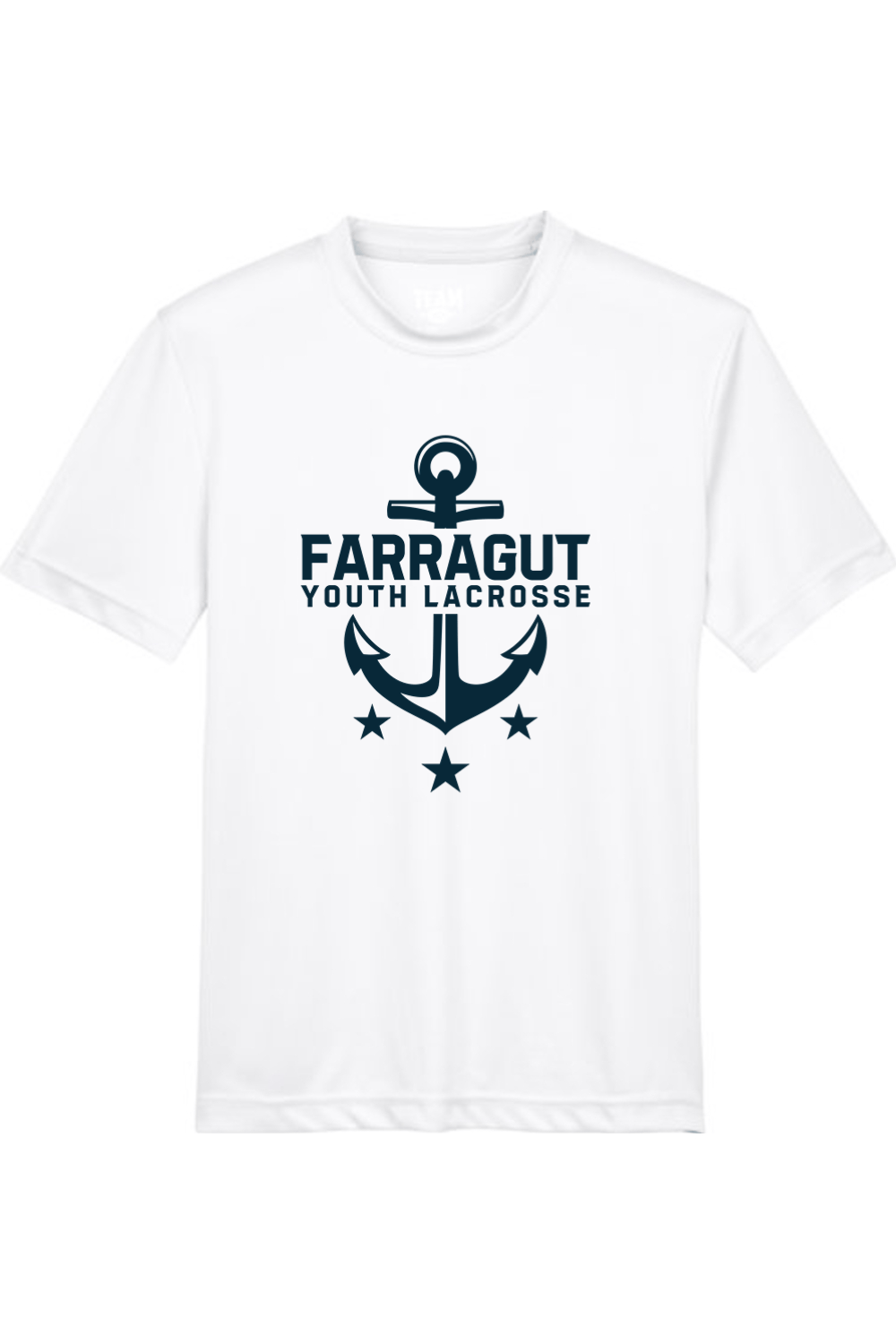 Farragut YLC Youth Athletic T-Shirt Signature Lacrosse