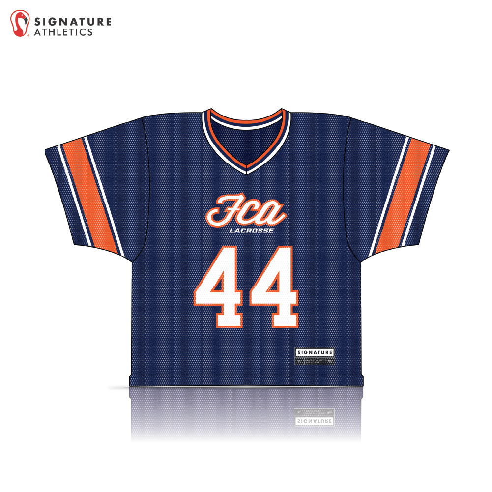FCA Suncoast Men's Dark College Jersey: Boys Team Signature Lacrosse
