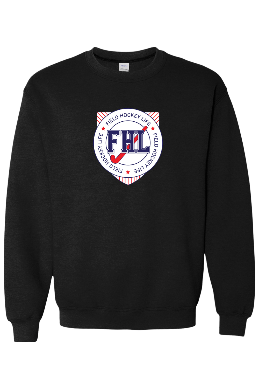 Field Hockey Life Adult Heavyweight Sweatshirt Signature Lacrosse
