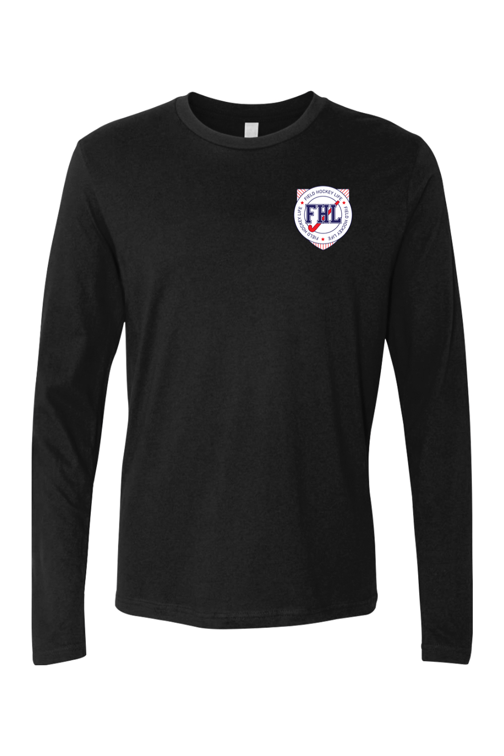 Field Hockey Life Adult Long Sleeve T-Shirt Signature Lacrosse