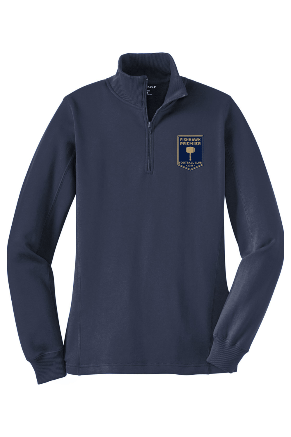 Fishhawk Premier Adult Women's Embroidered Quarter-Zip Pullover Signature Lacrosse