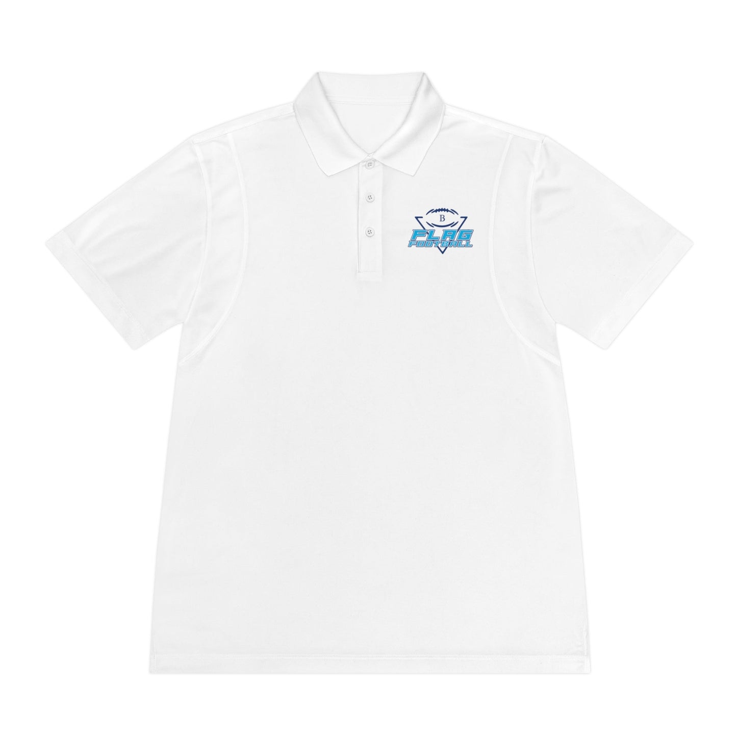Flag Football Adult Athletic Polo Signature Lacrosse