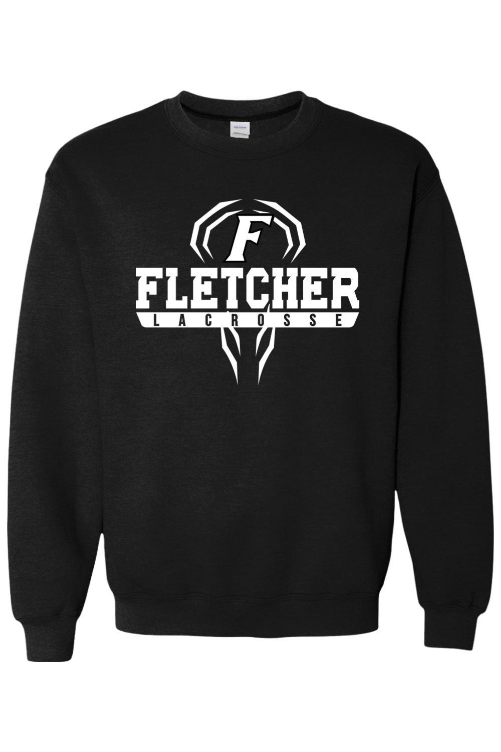 Fletcher High School Lacrosse Adult Heavyweight Sweatshirt Signature Lacrosse