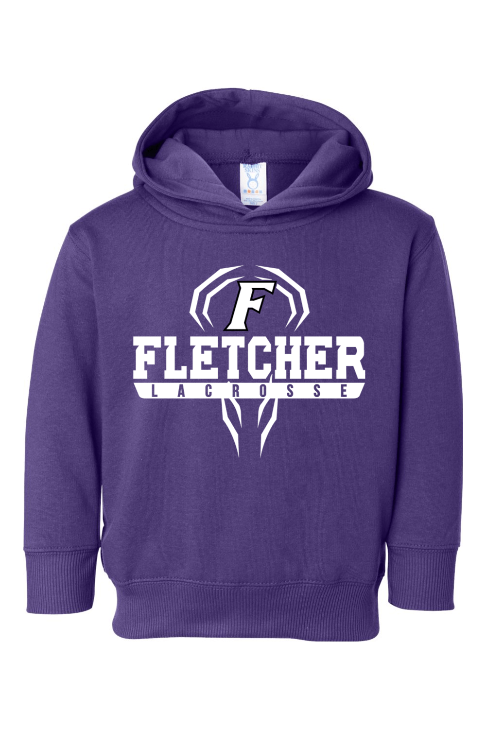 Fletcher High School Lacrosse Toddler Fleece Hoodie Signature Lacrosse