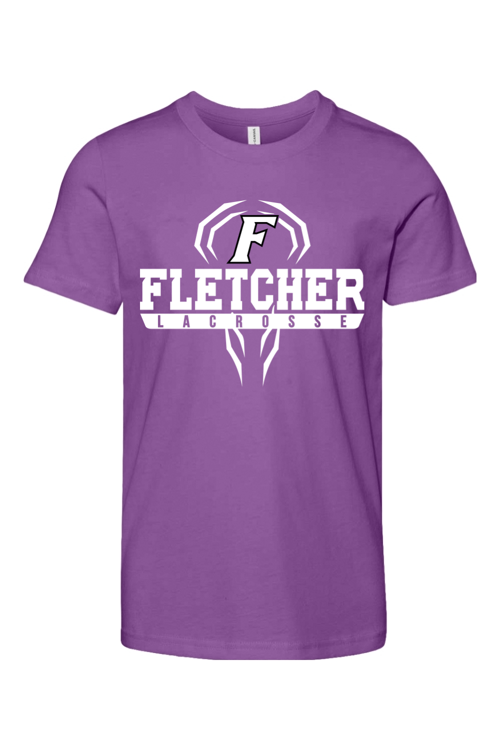 Fletcher High School Lacrosse Youth Lifestyle T-Shirt Signature Lacrosse