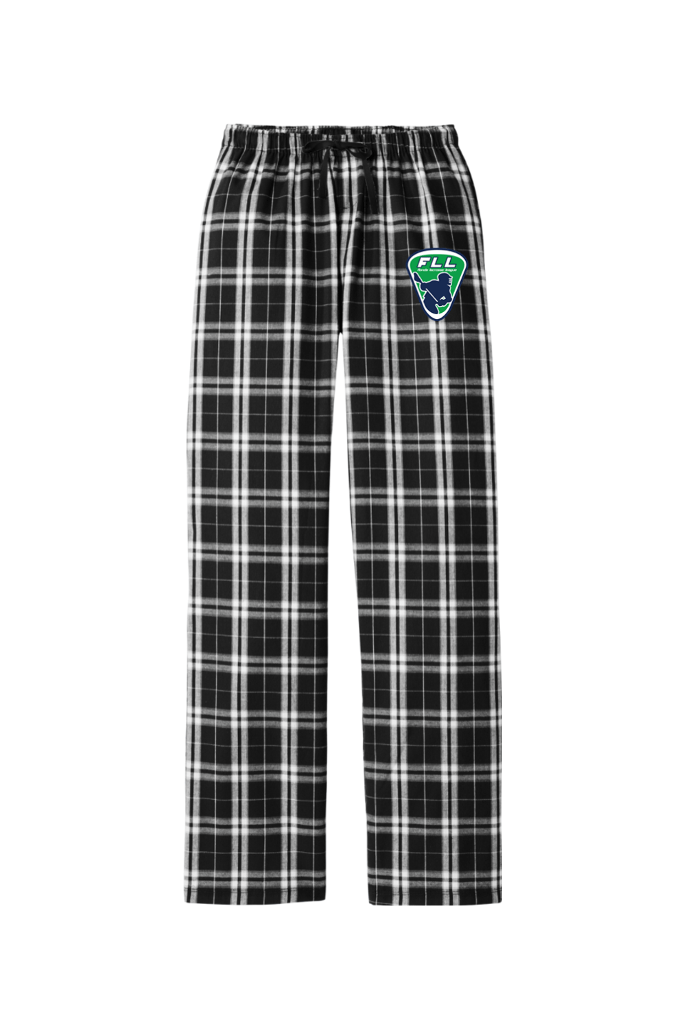 Florida Lacrosse League Adult Women's Flannel Plaid Pants Signature Lacrosse