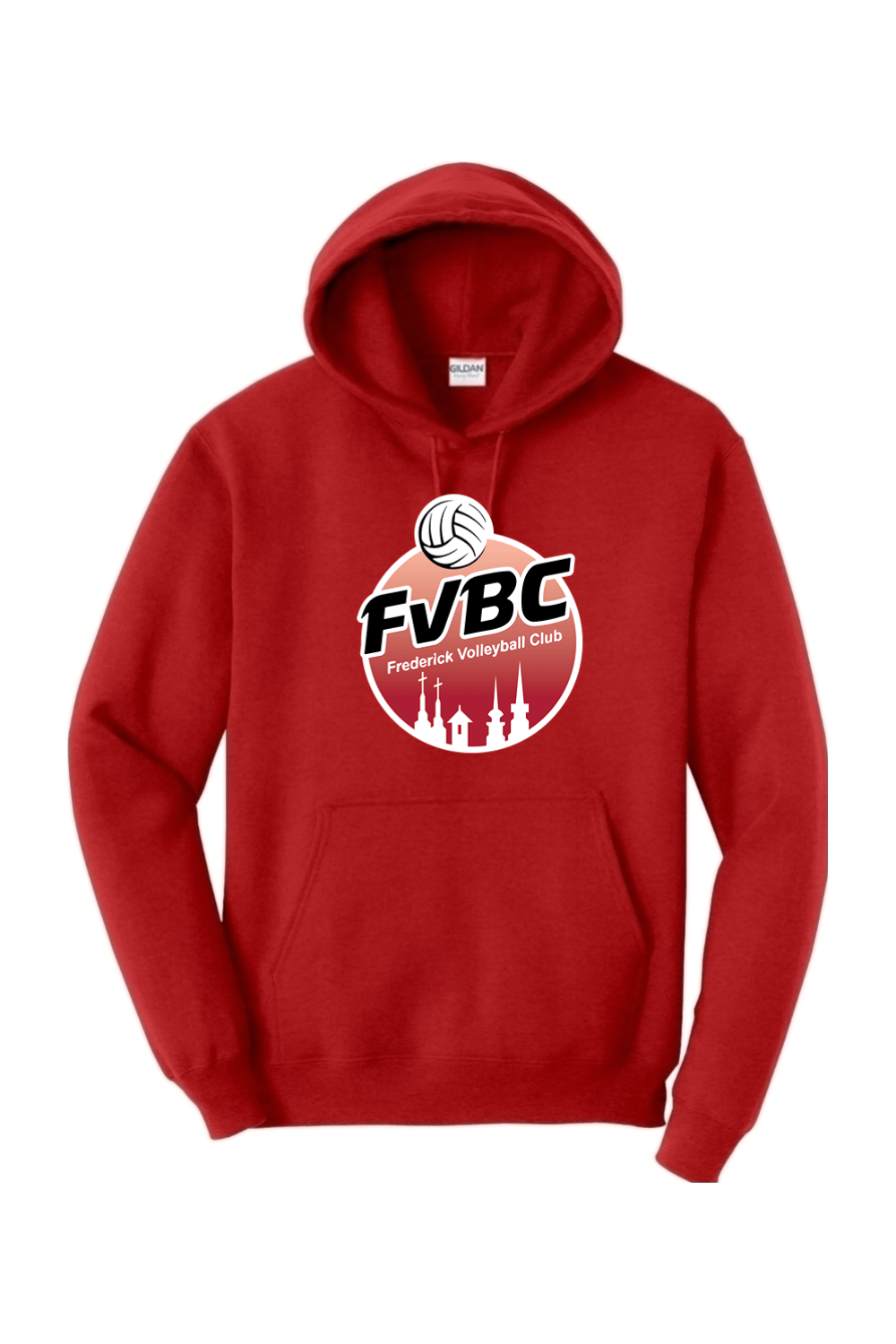 Frederick Volleyball Adult Heavyweight Hoodie Signature Lacrosse