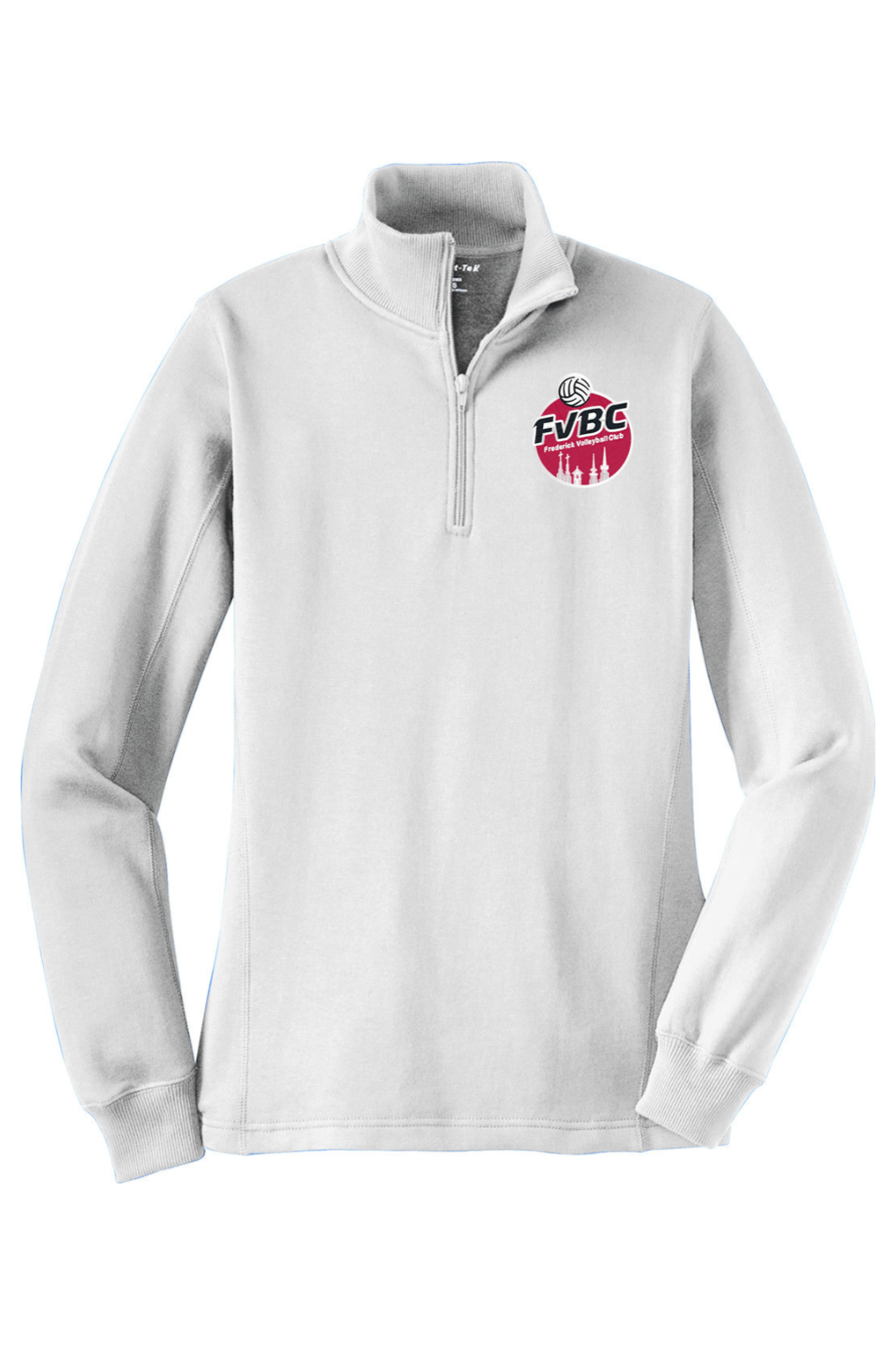 Frederick Volleyball Adult Women's Embroidered Quarter-Zip Pullover Signature Lacrosse