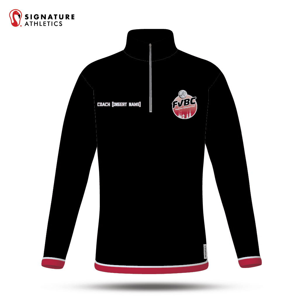Frederick Volleyball Club Men's Coach Quarter Zip Signature Lacrosse