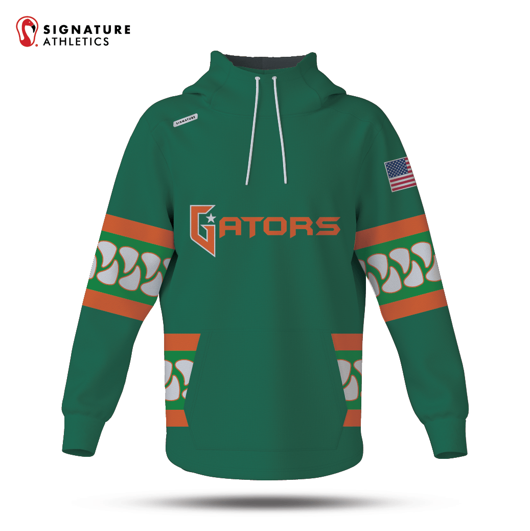 Gateway Gators Men's Pro Dye Sub Scuba Hoodie Signature Lacrosse
