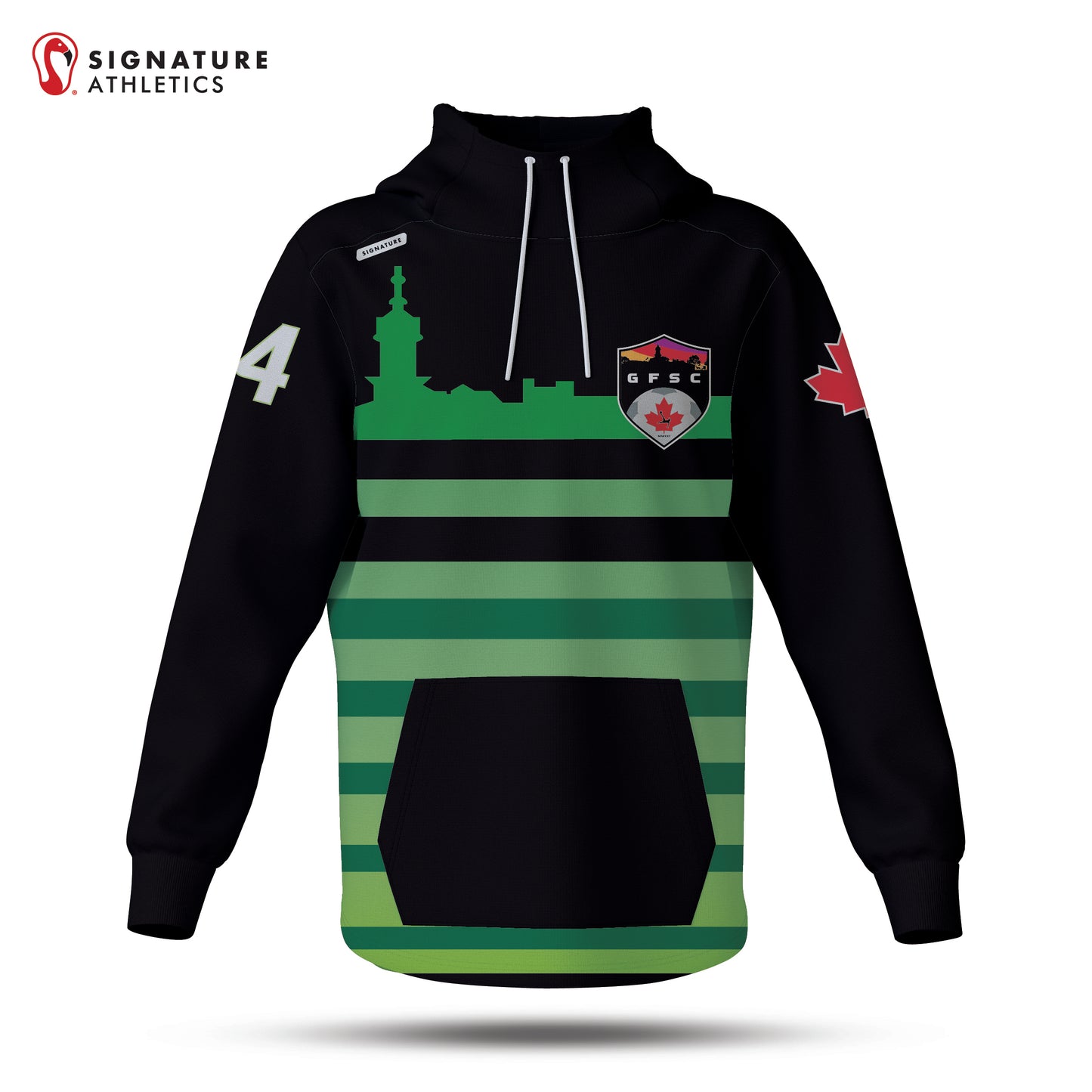 Geauga Federation SC Dye Sub Scuba Hoodie Signature Lacrosse
