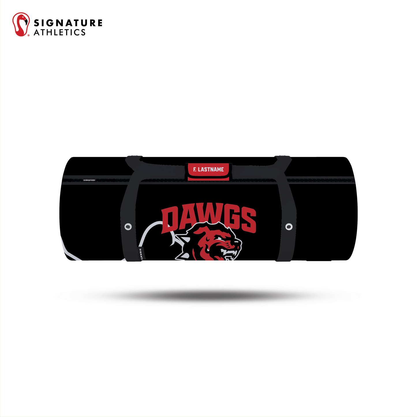 Georgia Mud Dawgs Customizable Large Equipment Duffel Bag Signature Lacrosse