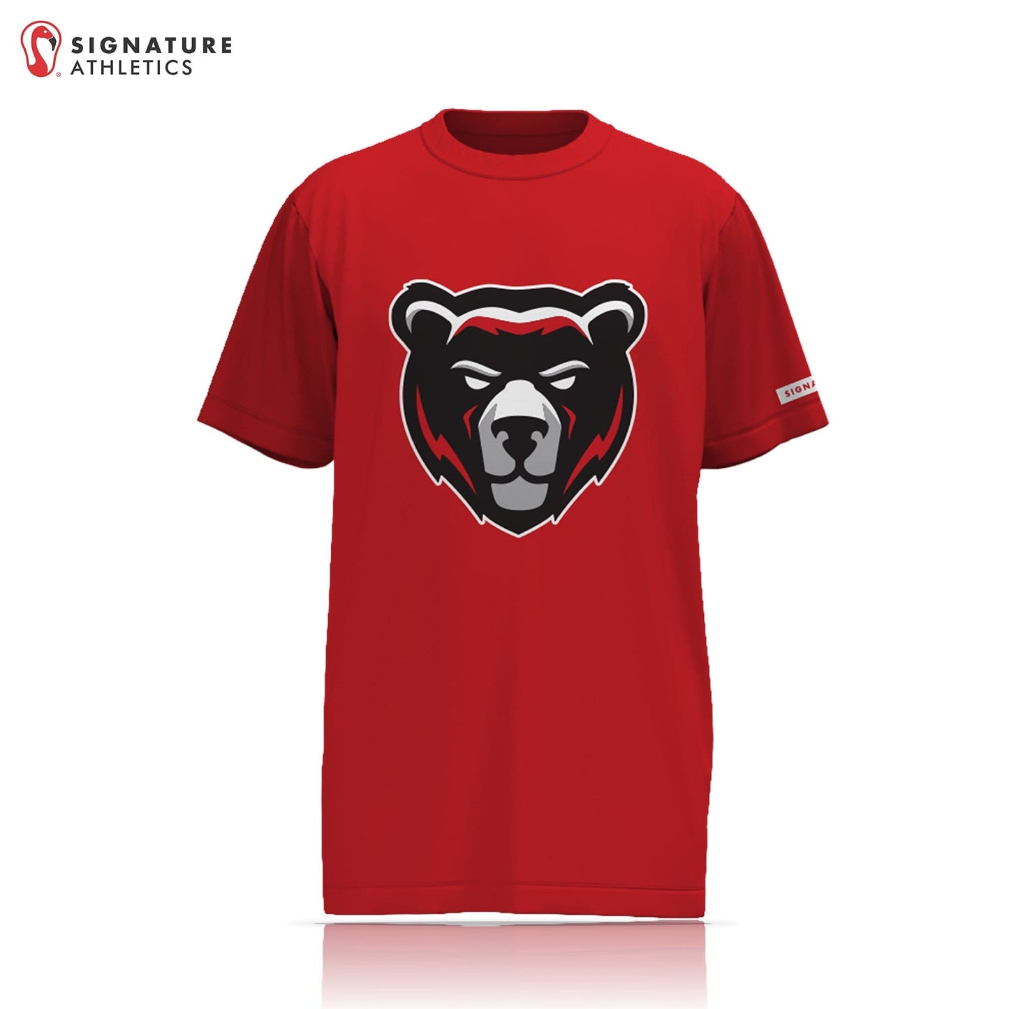 Glen Falls Short Sleeve Tech Tee: Glen Falls Signature Lacrosse