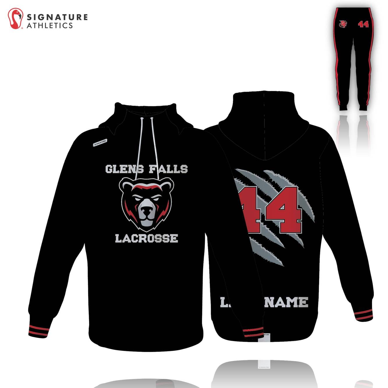 Glens Falls Custom Men's 2 Piece Travel Package Signature Lacrosse