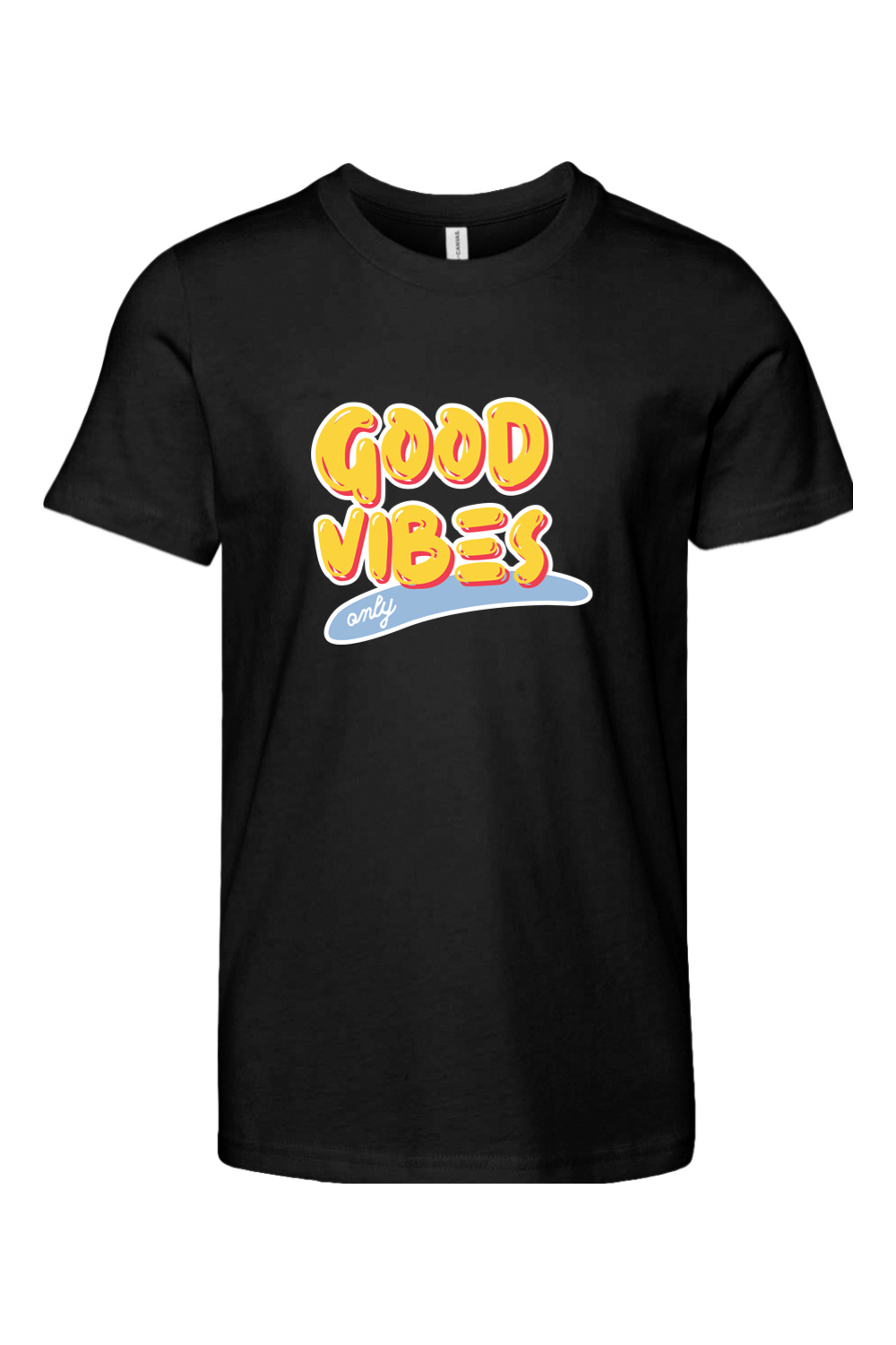 Good Vibes Only LC Youth Lifestyle T-Shirt Signature Lacrosse