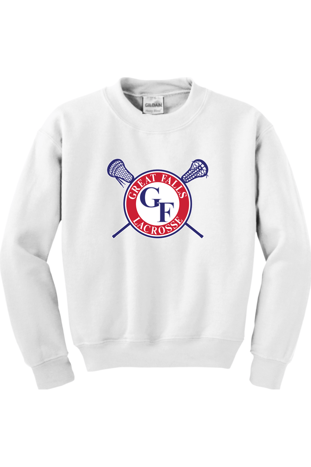 Great Falls Multi-Sport Youth Sweatshirt Signature Lacrosse