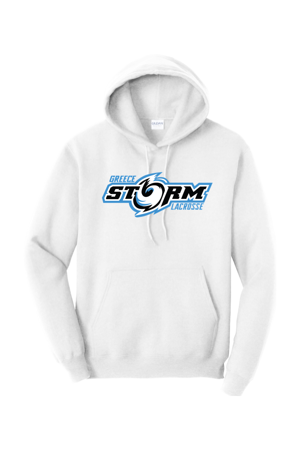 Greece Storm LC Adult Heavyweight Hoodie Signature Lacrosse
