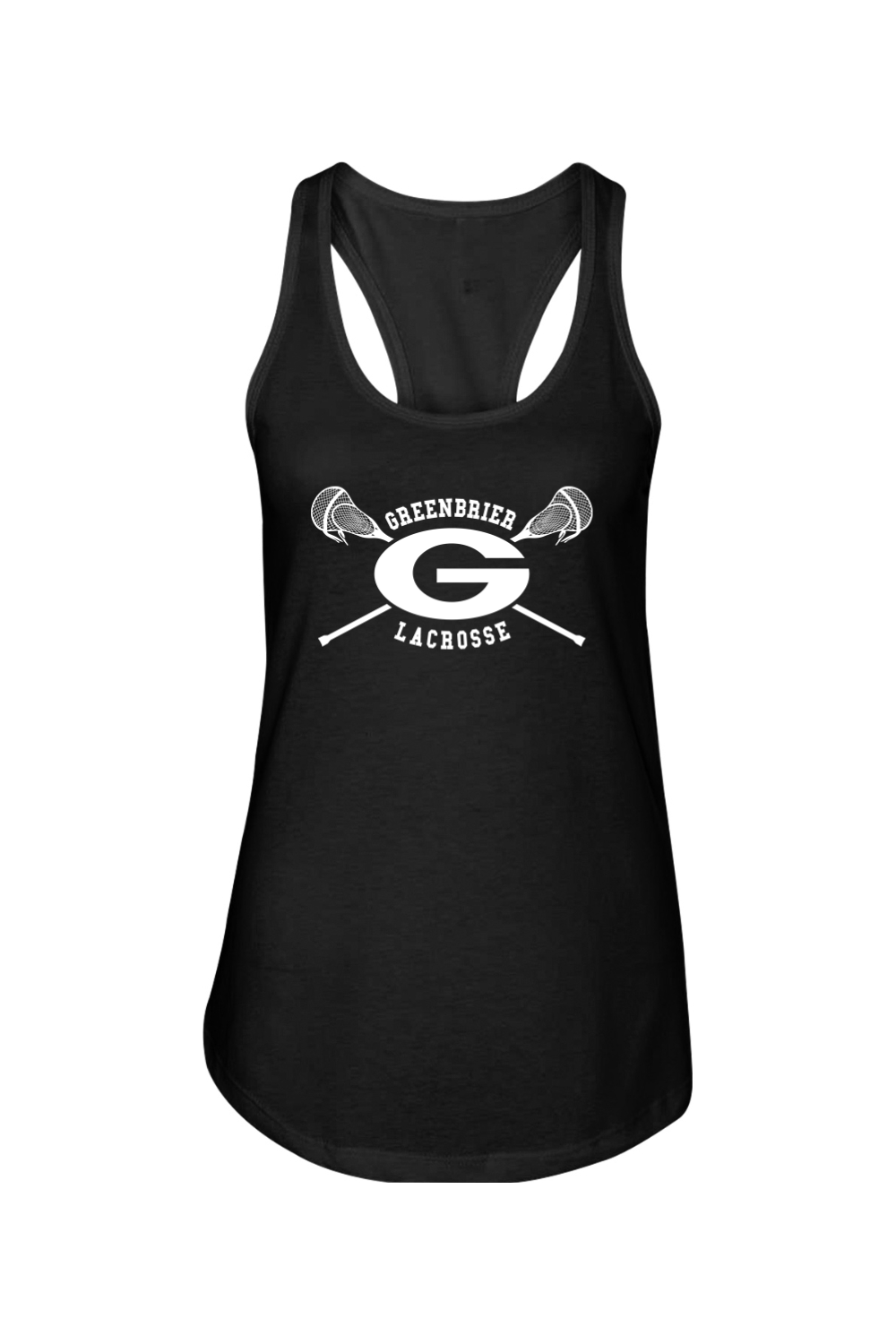 Greenbrier Lacrosse Adult Women's Tank Top Signature Lacrosse