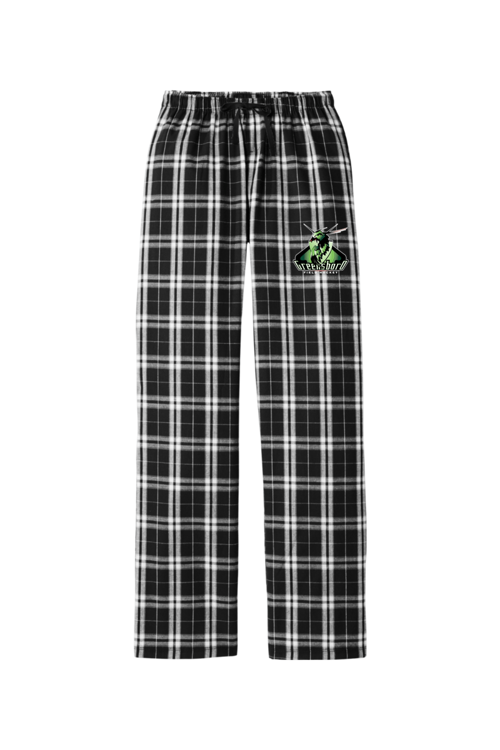 Greensboro FH Adult Women's Flannel Plaid Pants Signature Lacrosse